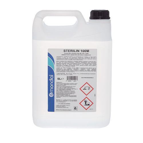 地板和表面抗菌剂 - STERILIN 5000 ML - Mondial - 液体 / 5000毫升 / 氯基