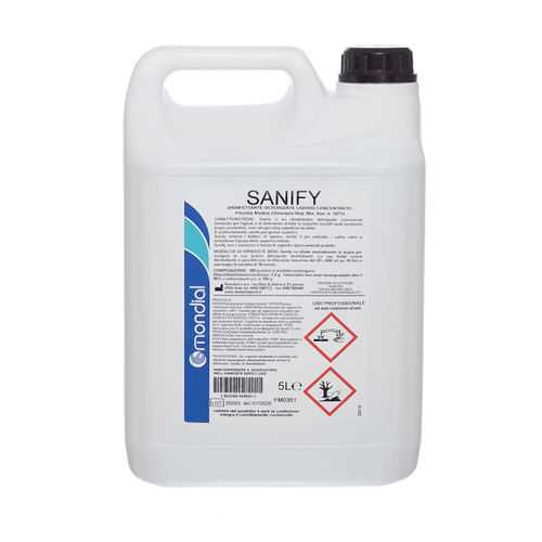 液体清洁剂 - SANIFY 5000 ML - Mondial - 5000毫升 / 铵基 / 用于表面