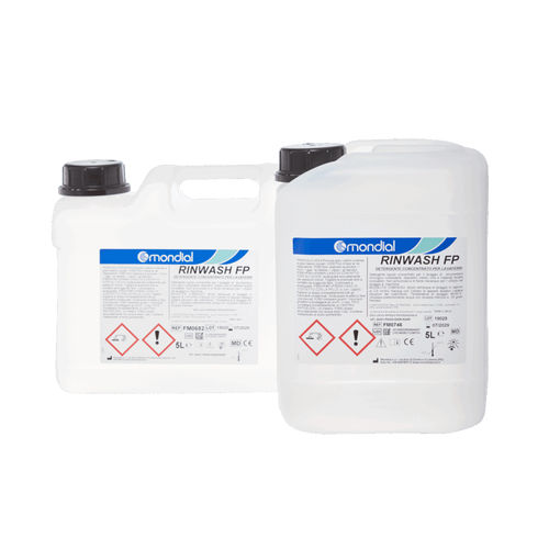 医疗器械清洁剂 - RINWASH FP - Mondial - 用于洗衣机消毒器 / 泡沫式 / 用于不锈钢