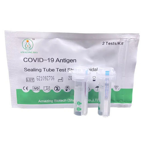 COVID-19新冠病毒试剂带 - Amazing Biotech Co., Ltd - 钠 / IgG免疫球蛋白G / 免疫球蛋白M