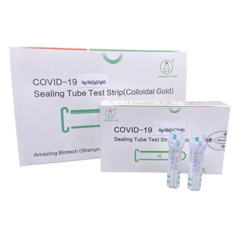 COVID-19新冠病毒快速诊断套装 - Amazing Biotech Co., Ltd - 用于流感 / 细胞核表面蛋白 / IgG免疫球蛋白G