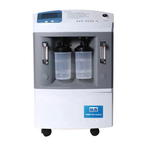 医用氧气浓缩器 - JAY-10W - Haier Biomedical - 带滑轮 / 持续流量 / 2个存储罐