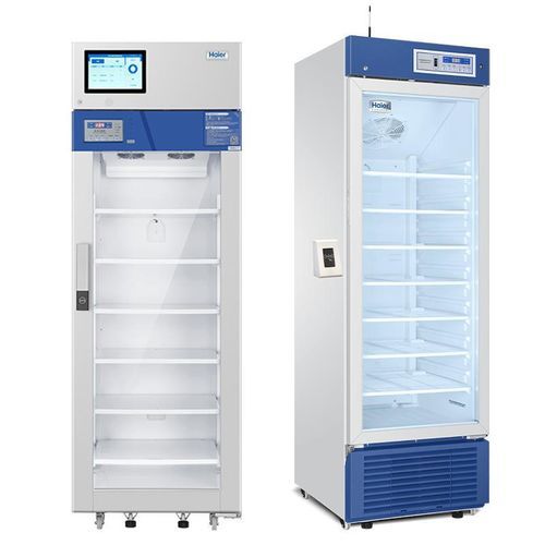 药店冷藏柜 - HYC-390R - Haier Biomedical - 直立式 / 单门 / 带玻璃门