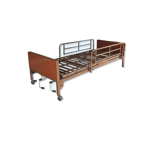 家庭护理床 - MBM-3XE-G - jia mei medical products co.,ltd - 手动 / 高度可调节 / 倾斜
