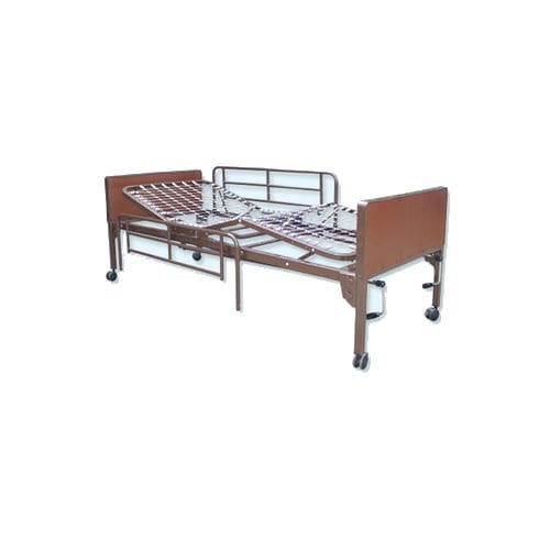 家庭护理床 - MBM-2XE-F - jia mei medical products co.,ltd - 手动 / 高度固定 / 倾斜