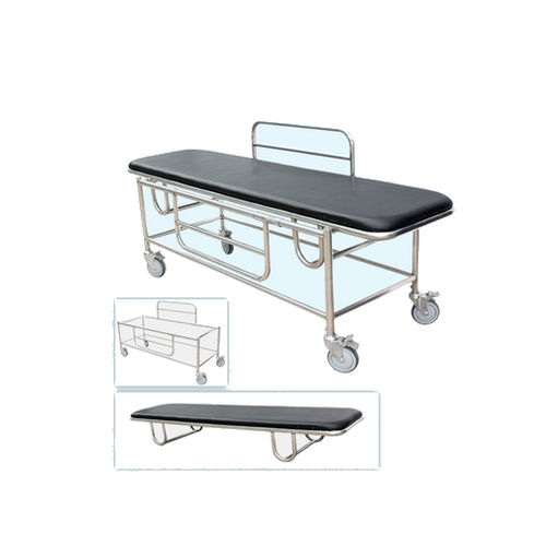 转运担架车 - MBM-0XE  - jia mei medical products co.,ltd - 手动 / 折叠 / 单分区