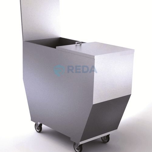 医用推车 - 2e-51014 - Reda - 运输 / 垃圾桶 / 不锈钢