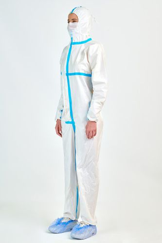 男女通用连体防护服 - ALM 7314 - MHY-ALM Medical Tekstil - L / XL / M