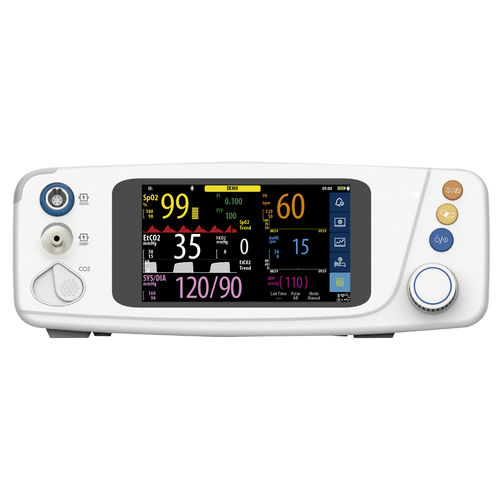 台面式多参数监护仪 - SpotLife® Touch - Zug Medical Systems - TEMP / 心跳频率 / ETCO2