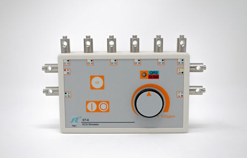 ECG模拟病人 - ST-6 - Lessa - 用于心肺护理 / 便携式 / 塑料