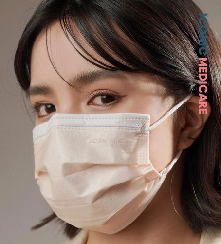 II型手术口罩 - Plain - Iconic Medicare - 聚丙烯 / 不含乳胶 / 无玻璃纤维