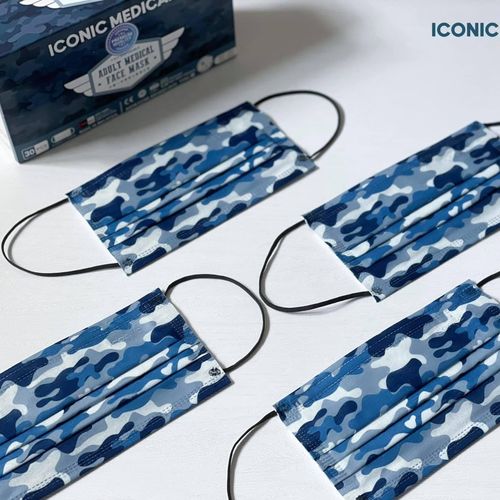 II型手术口罩 - CAMO - Iconic Medicare - 聚丙烯 / 不含乳胶 / 成人