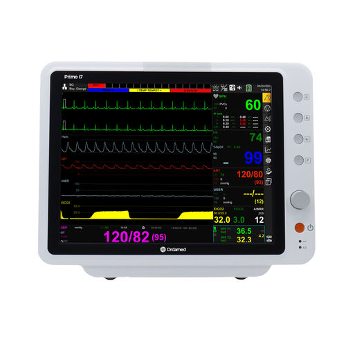台式病人监护仪 - Primo i7 - Ordamed - ECG / TEMP / ETCO2