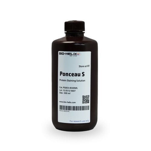 溶液试剂 - Ponceau S - Bio-Helix - 染色液 / 蛋白质梯 / 蛋白质印迹