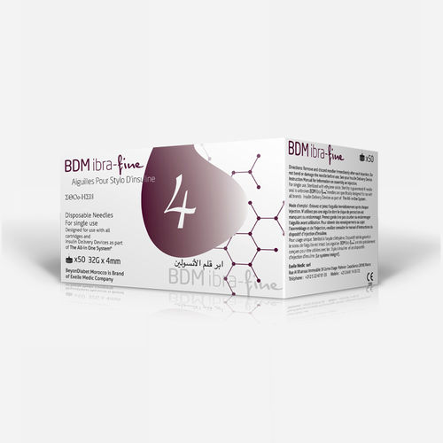 胰岛素注射针头 - Ibra Fine - MEDISEC Healthcare - 无菌 / 皮下 / 笔式