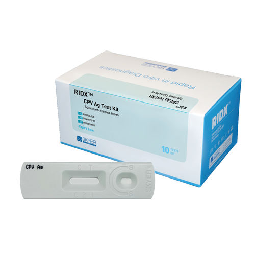 传染病快速诊断检测 - RIDX® - SKYER, Inc. - 用于犬类 / 抗原 / 用于病毒