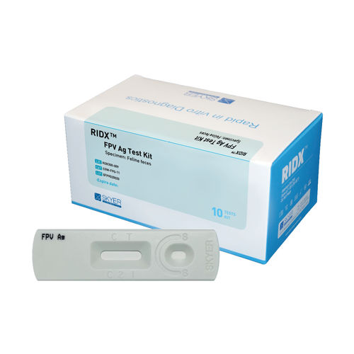 传染病快速诊断检测 - RIDX® - SKYER, Inc. - 用于猫科动物 / 抗原 / 细小病毒