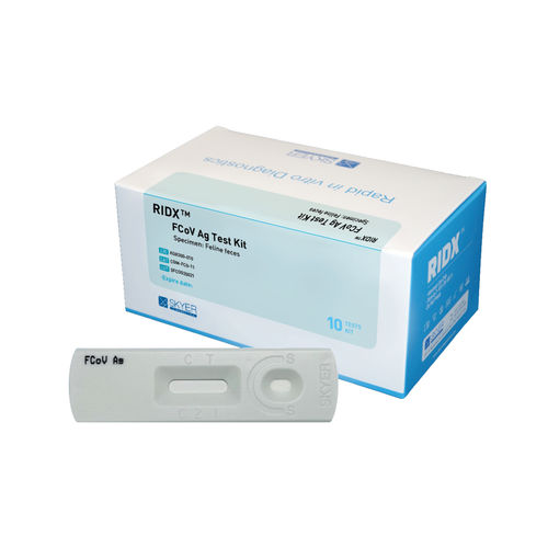 传染病快速诊断检测 - RIDX® - SKYER, Inc. - 用于猫科动物 / 抗原 / 用于病毒