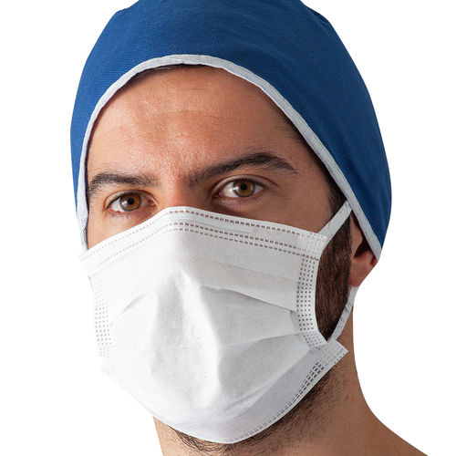 IIR型手术口罩 - ASTM LVL 3 - Ekomed Health - 聚丙烯 / 成人 / 50个每盒