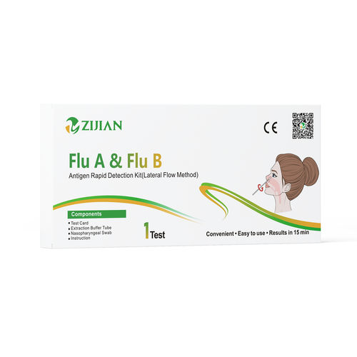 传染病快速诊断套装 - Shenzhen Zijian Biotechnology Co., Ltd. - 抗原 / 甲型流感 / 乙型流感