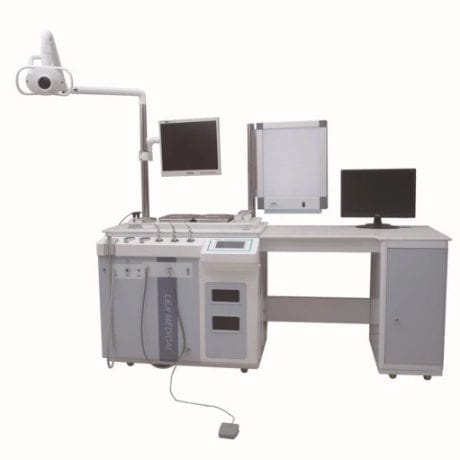 耳鼻喉工作站 - LJS7400 - Hubei CFULL Medical Technology - 带照明 / 带监护仪 / 自动化