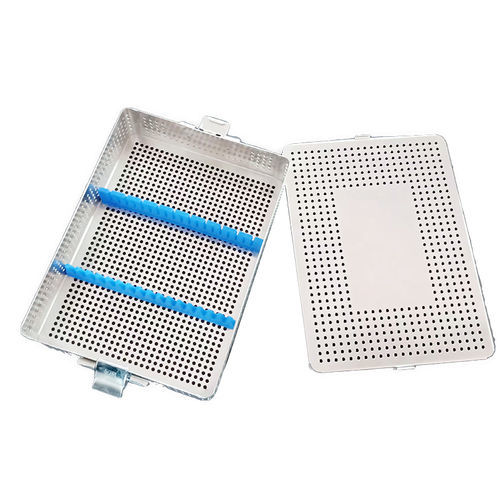 器械消毒盒 - HX-PESC - Jiangsu Huaxi Medical Equipment - 内窥镜 / 不锈钢 / 带孔