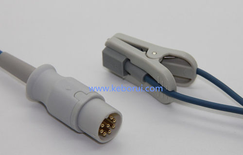 耳廓血氧传感器 - KB-020014-GL - Shenzhen Keborui Electronics Co., Ltd - 兽用 / 重复使用型