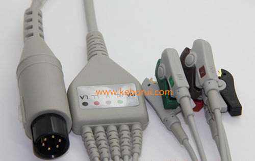 心电图电缆 - KG010485GA - Shenzhen Keborui Electronics Co., Ltd
