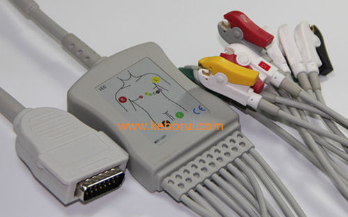 心电图电缆 - KH0106210GI - Shenzhen Keborui Electronics Co., Ltd