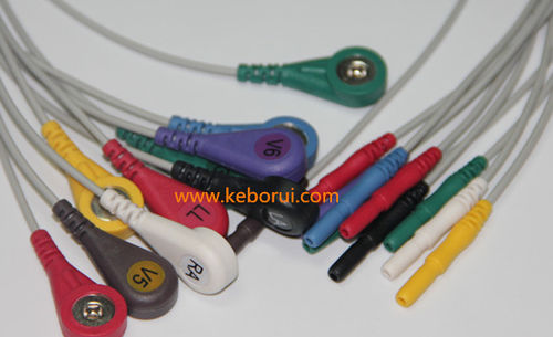 心电图电缆 - KJ10AFA - Shenzhen Keborui Electronics Co., Ltd