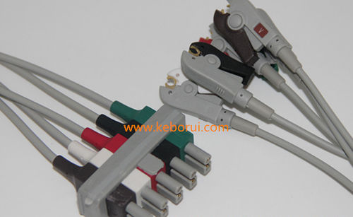 心电图电缆 - KJ5AFA - Shenzhen Keborui Electronics Co., Ltd