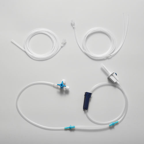 直线型医疗软管 - W&H - Suzhou New District Mingji Polymer Medical Equipment Co., Ltd. - 挠性 / 透明 / 一次性