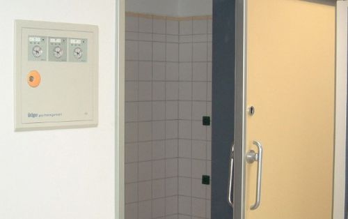 医院门 - CLEAN K1-A F - KOS Spezialtüren GmbH - 滑动式 / 铝制 / 密封