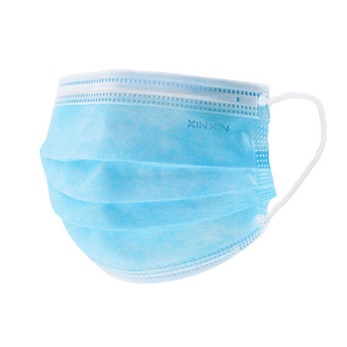 EN14683手术口罩 - 0003 - Xiantao Xinfa Plastic Products - ASTM标准 / 成人 / 蓝色