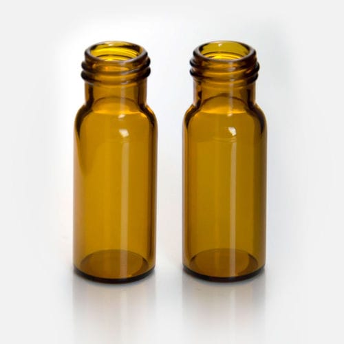 HPLC烧瓶 - Amber 9mm  - ZHEJIANG AIJIREN TECHNOLOGY INC. - 用于 GC / 硼硅酸盐玻璃 / 分度