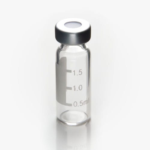 HPLC烧瓶 - 11mm Crimp Vial - ZHEJIANG AIJIREN TECHNOLOGY INC. - 用于 GC / 硼硅酸盐玻璃 / 带瓶盖