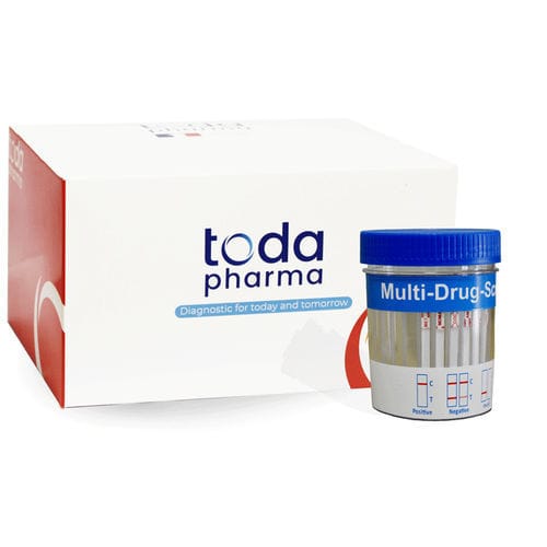药物检出快速诊断套装 - CUP ® - TODA PHARMA - 多种药物 / 尿液 / 免疫色谱法