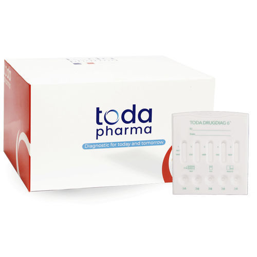 药物检出快速诊断套装 - DRUGDIAG 6® - TODA PHARMA - 用于药物 / 尿液 / 免疫色谱法