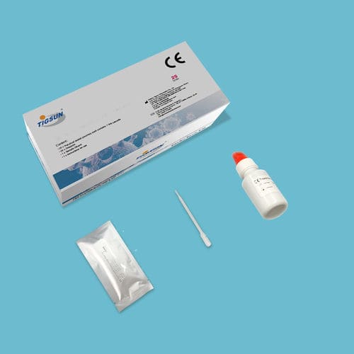 呼吸道疾病快速诊断检测 - 5-in-ONE - Beijing Tigsun Diagnostics Co,.Ltd. - 用于衣原体 / 抗原 / IgG免疫球蛋白G
