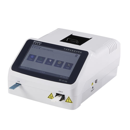 临床诊断免疫分析仪 - DFIA100 - Guangzhou Biotron Technology Co.,Ltd - 免疫荧光测定 / 台式 / 紧凑型