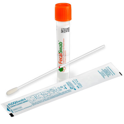 Cary-Blair拭子 - FecalSwab®  - Medschenker - 剥落