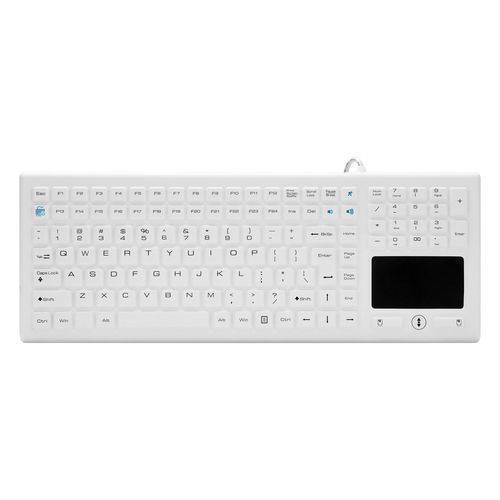 带触摸板医用键盘 - ATM-SK406T - Shezhen AITmon Technology Co,.Ltd - 带数字键区 / 硅胶 / 可水洗