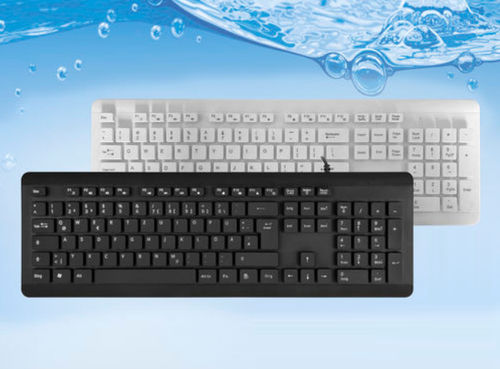 带数字键区医用键盘 - ATM-PK103 - Shezhen AITmon Technology Co,.Ltd - 硅胶 / 可水洗 / USB