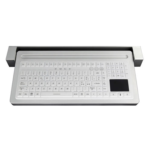 带触摸板医用键盘 - ATM-ORK03 - Shezhen AITmon Technology Co,.Ltd - 带数字键区 / 带国际钥匙布局 / 硅胶