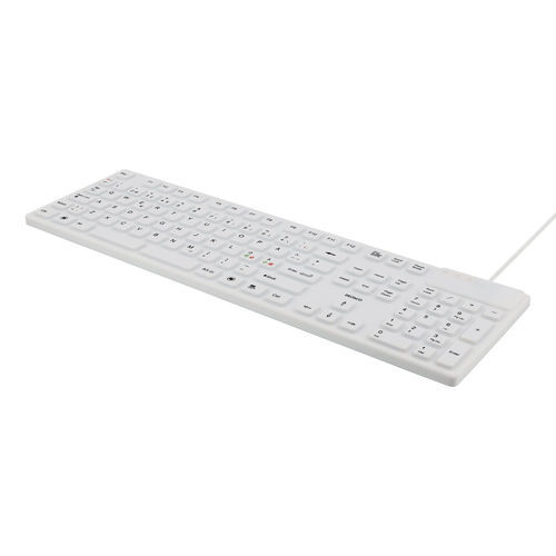 带数字键区医用键盘 - ATM-SK400L - Shezhen AITmon Technology Co,.Ltd - 硅胶 / 抗菌 / 密封