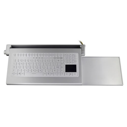 带触摸板医用键盘 - ATM-ORK02 - Shezhen AITmon Technology Co,.Ltd - 硅胶 / USB / 抗菌