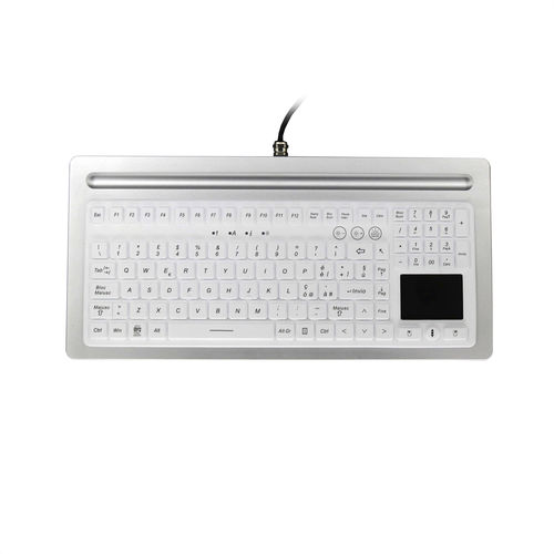 带触摸板医用键盘 - ATM-ORDK10 - Shezhen AITmon Technology Co,.Ltd - 带数字键区 / 带国际钥匙布局 / 硅胶