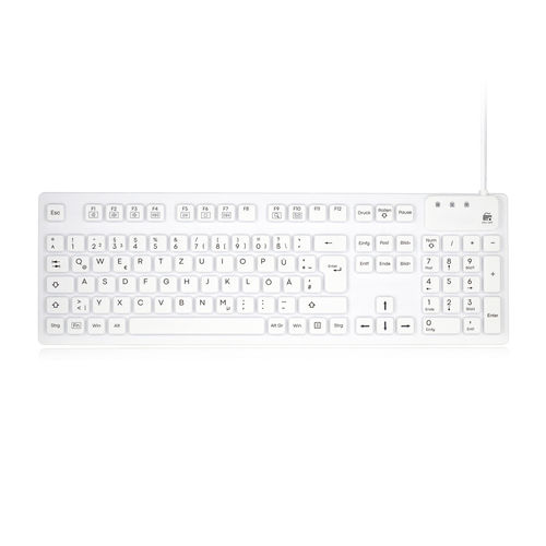 带数字键区医用键盘 - ATM-SK400 - Shezhen AITmon Technology Co,.Ltd - 硅胶 / 可水洗 / USB
