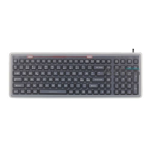 带数字键区医用键盘 - ATM-SK404C - Shezhen AITmon Technology Co,.Ltd - 硅胶 / 可水洗 / USB