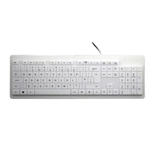带数字键区医用键盘 - ATM-SK423 - Shezhen AITmon Technology Co,.Ltd - 硅胶 / 可水洗 / USB